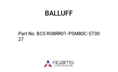 BCS R08RR01-PSM80C-ET00	27								