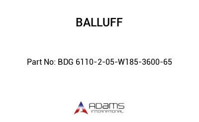 BDG 6110-2-05-W185-3600-65									