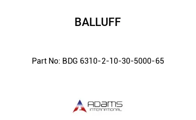 BDG 6310-2-10-30-5000-65									