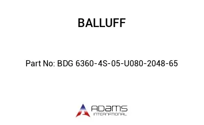 BDG 6360-4S-05-U080-2048-65									