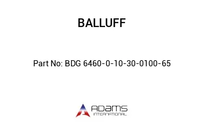 BDG 6460-0-10-30-0100-65									