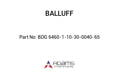 BDG 6460-1-10-30-0040-65									