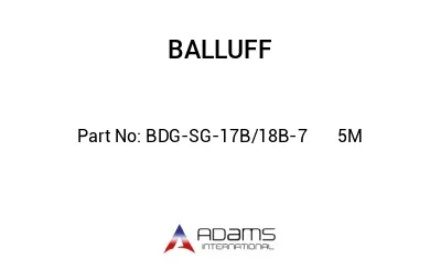 BDG-SG-17B/18B-7	5M								