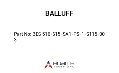 BES 516-615-SA1-PS-1-S115-00	3								