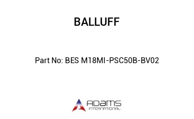 BES M18MI-PSC50B-BV02