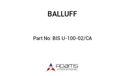 BIS U-100-02/CA									