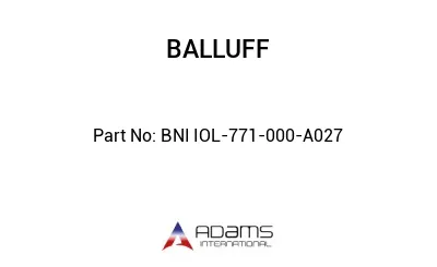 BNI IOL-771-000-A027									